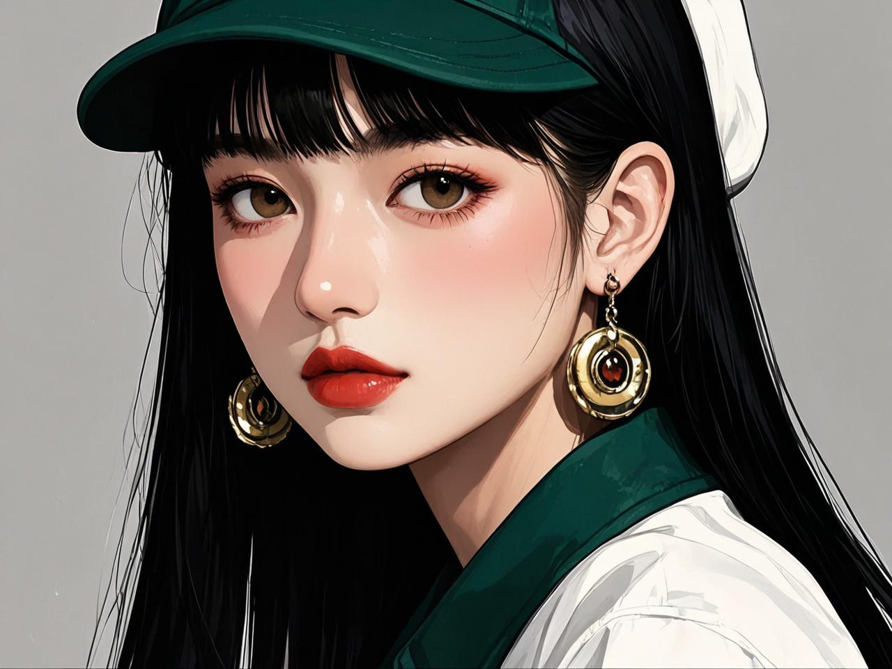 街头风女孩都在穿的复古耳环，搭配这样才高级！