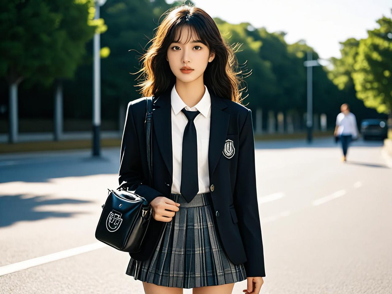 学院风必买推荐！水桶包明星同款怎么搭才出彩