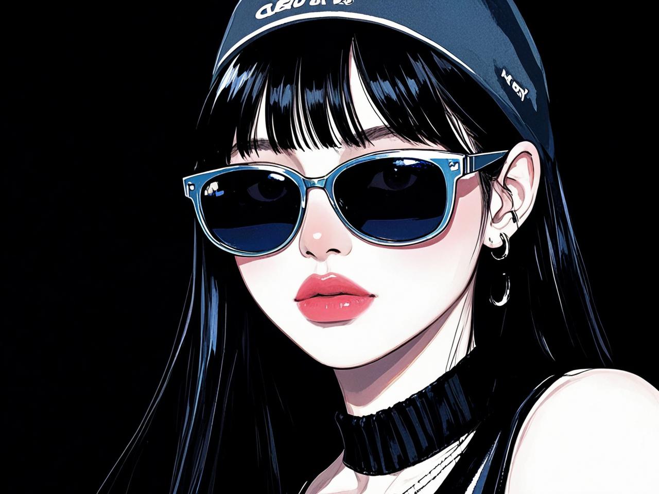 Y2K风女孩都在穿的墨镜，搭配这样才高级！