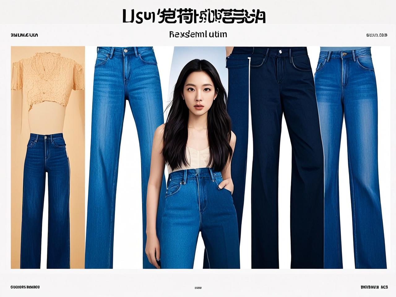 宫廷感必收单品榜：明星同款彩色牛仔裤霸榜原因揭秘