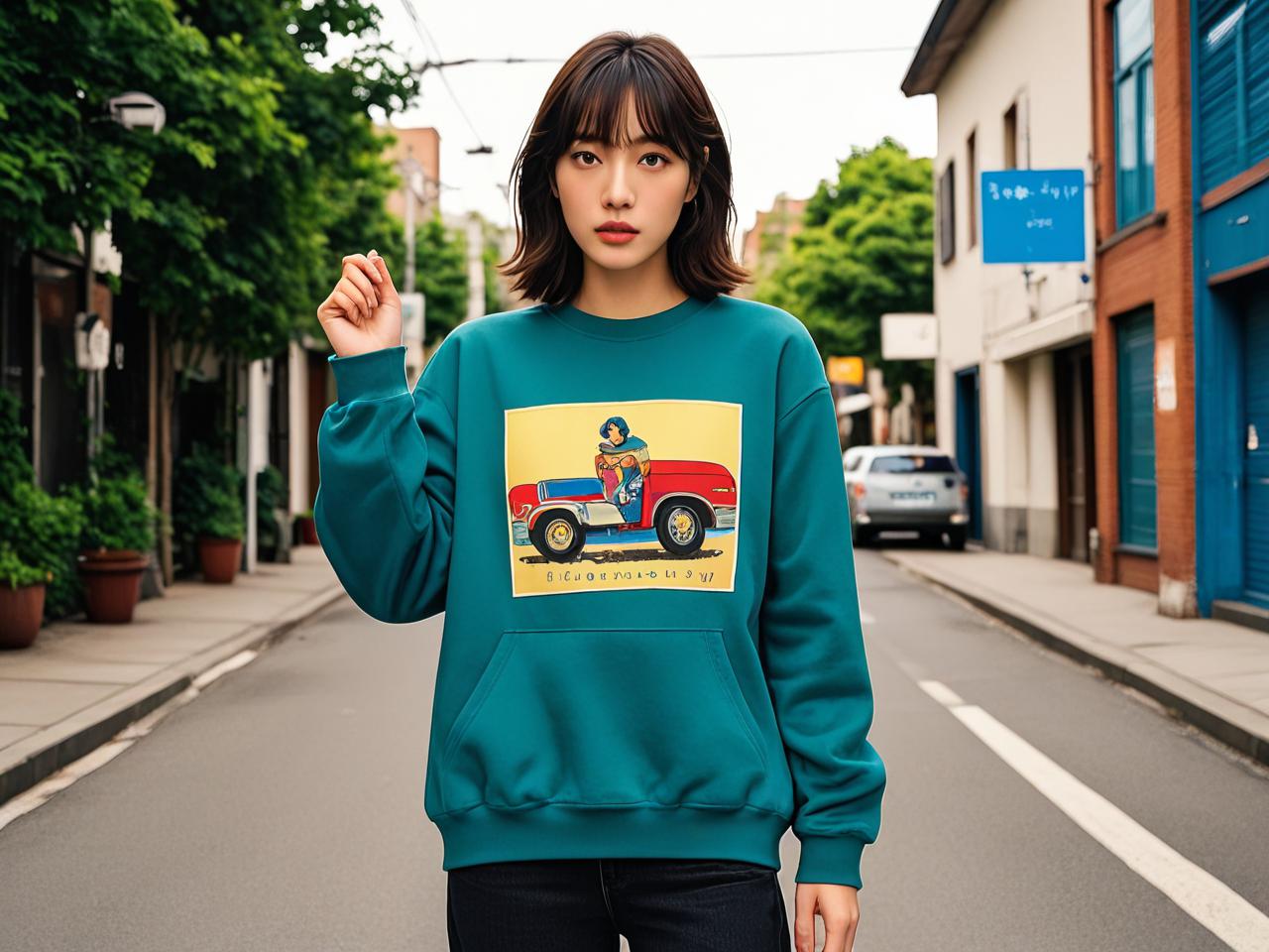 告别路人感：复古春季卫衣这样穿