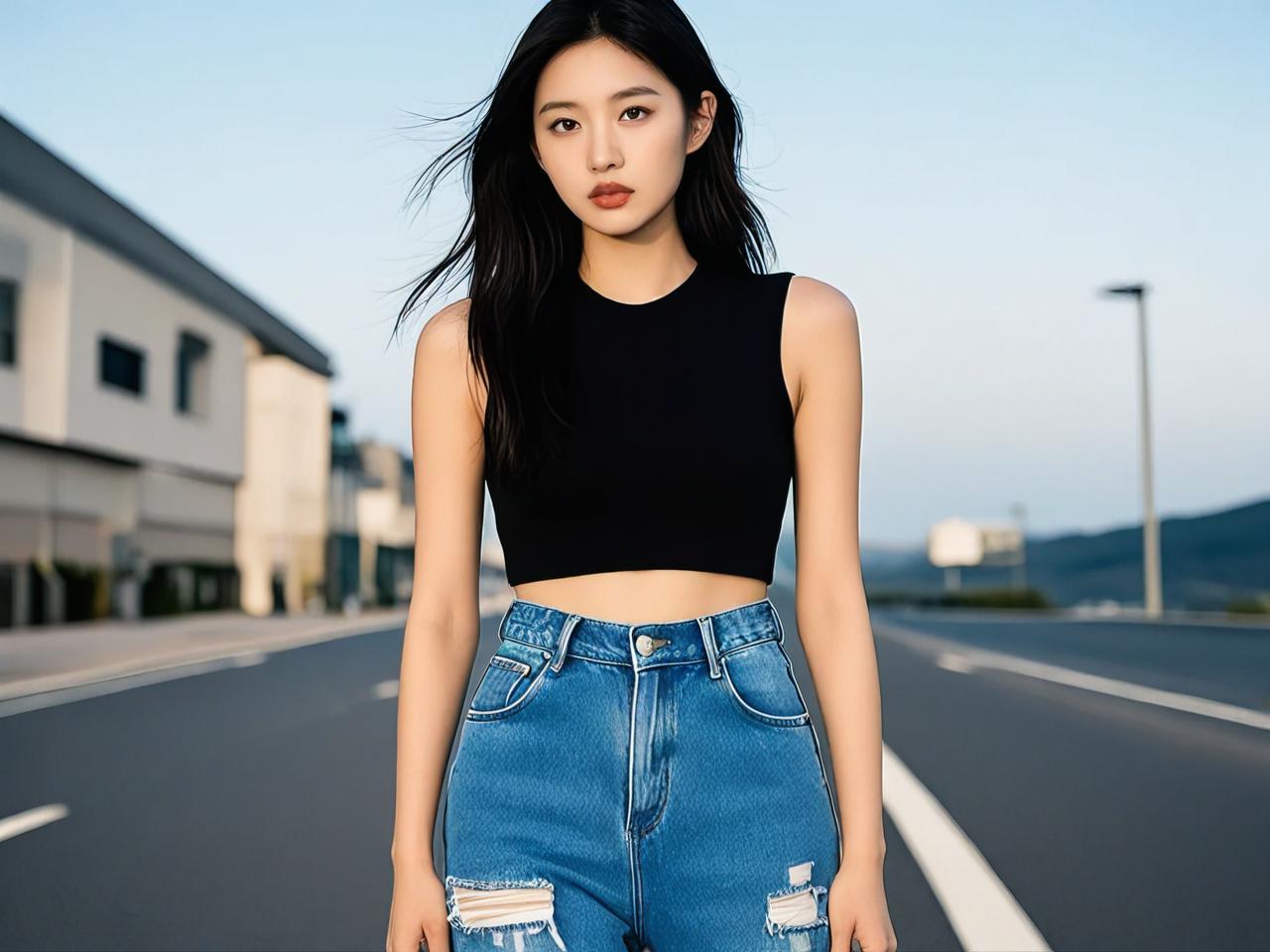 辣妹风女生必看！夏季牛仔裤怎么穿才时髦？