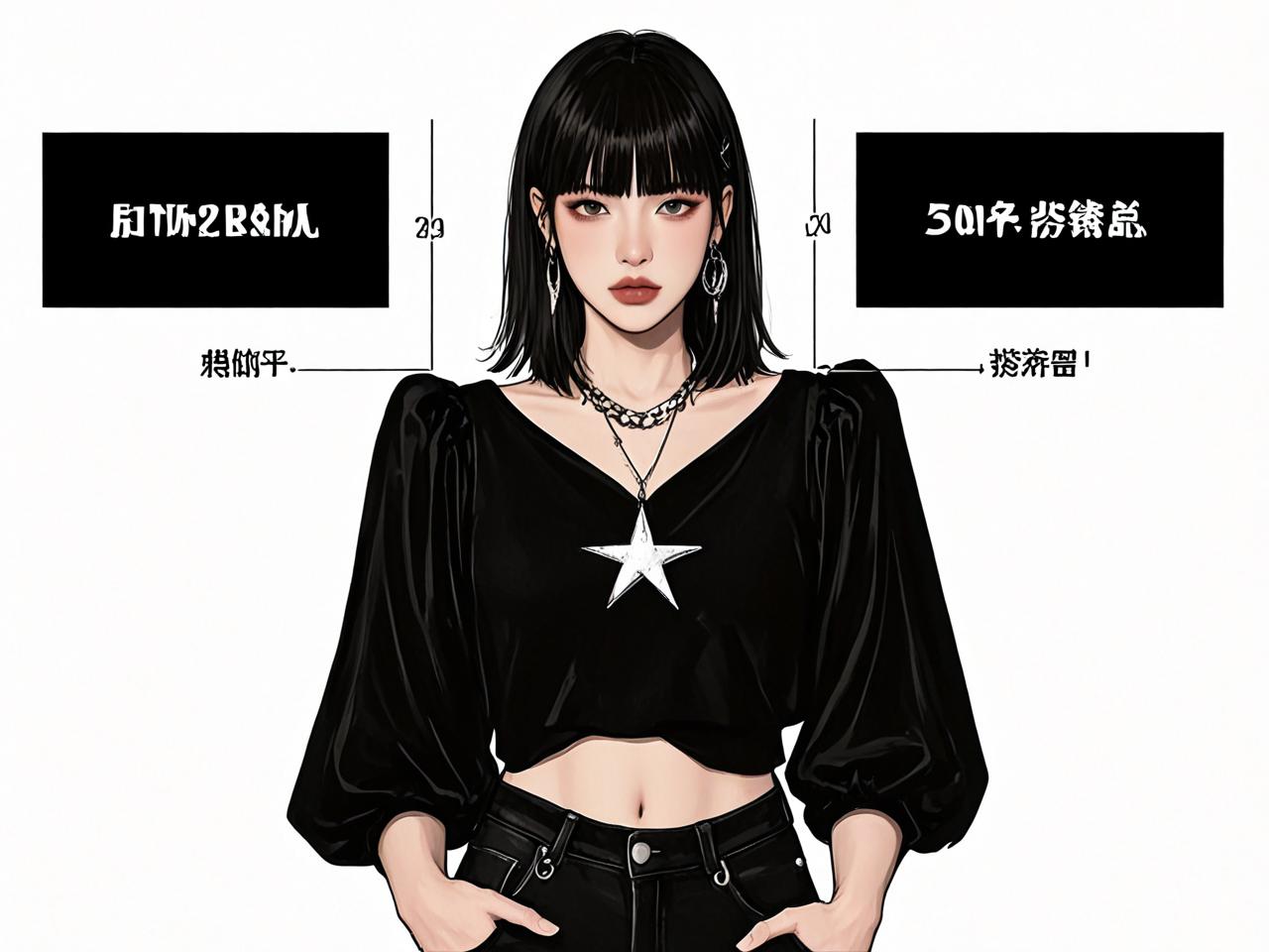 抢先入手！朋克摇滚明星同款泡泡袖上衣全方位解析