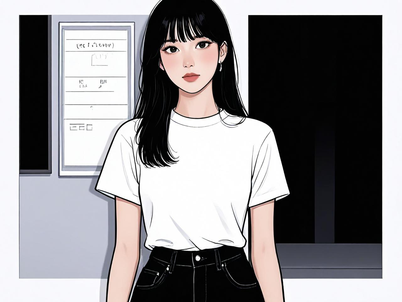 甜酷风女生必看！秋季T恤怎么穿才时髦？