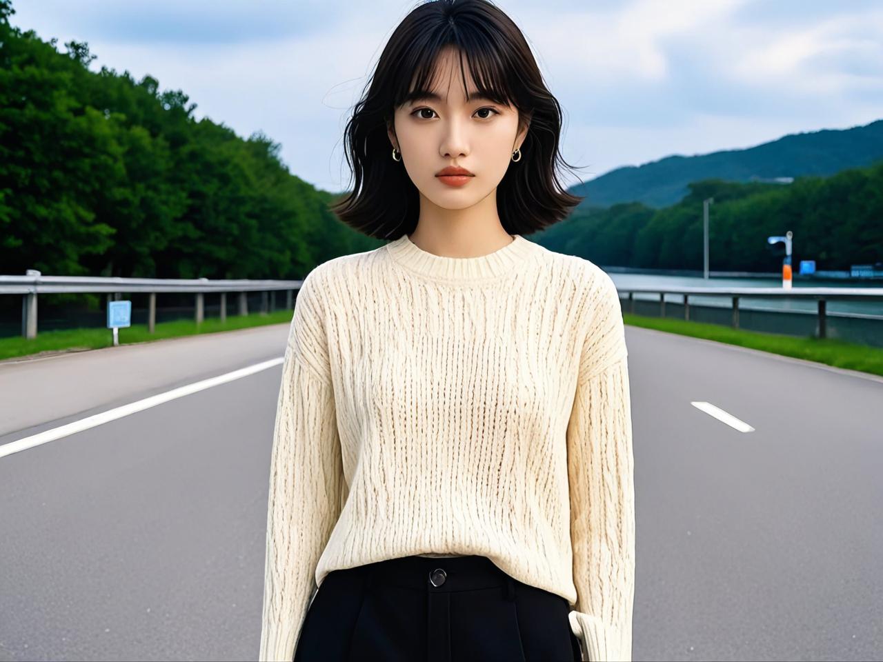 日系女生必看！春季针织衫怎么穿才时髦？