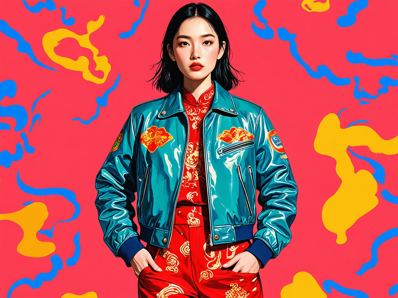 新中式设计师力荐机车夹克穿搭图鉴，照着买就对了