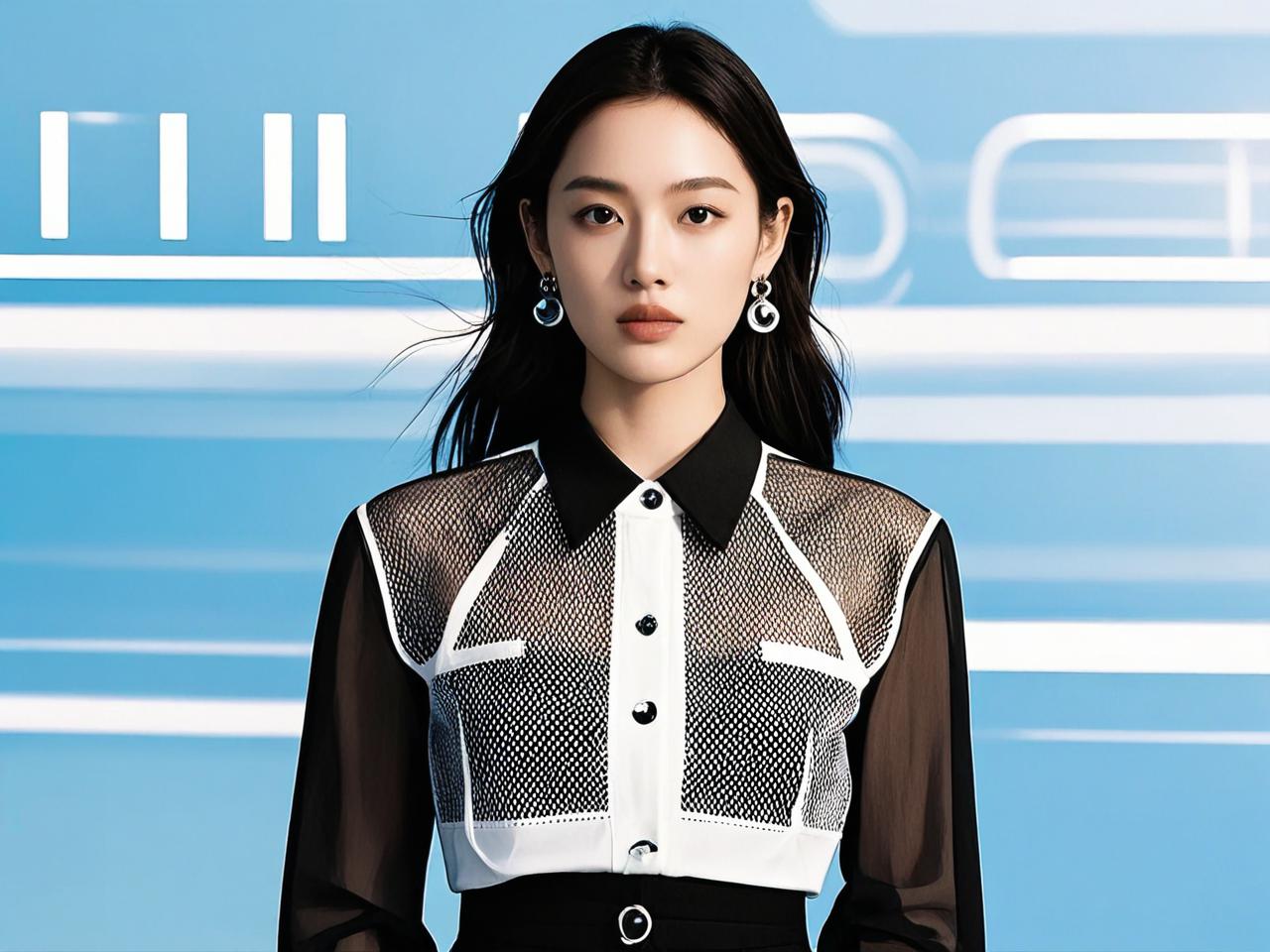 未来机能穿搭趋势：明星同款网眼衬衫领跑潮流