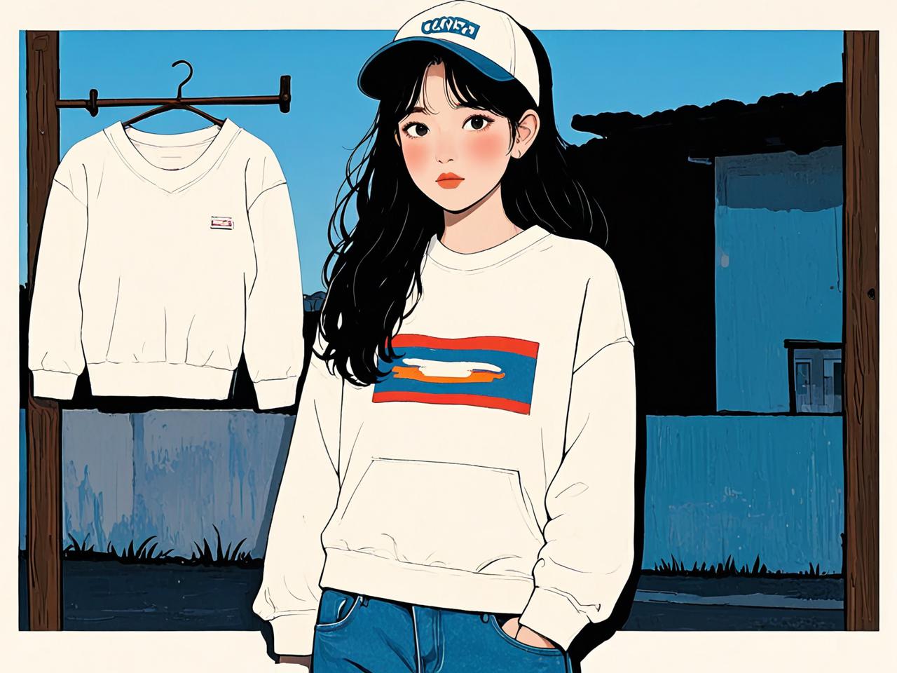 复古女生必看！夏季卫衣怎么穿才时髦？