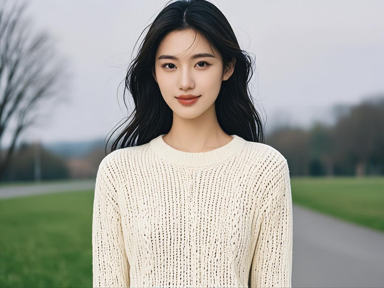 简约穿搭灵感：春季 针织衫才是绝配