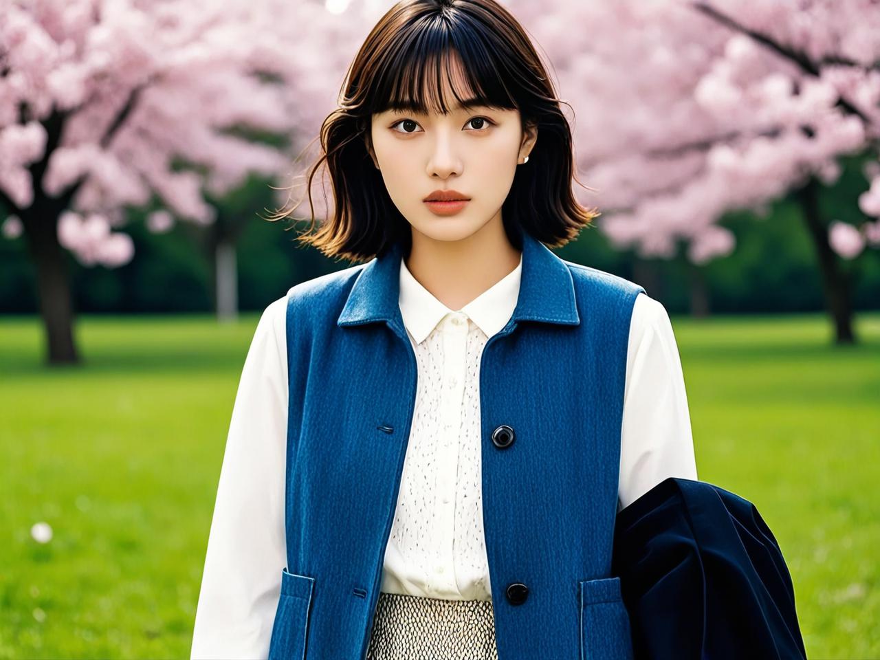 日系穿搭灵感：春季 马甲才是绝配