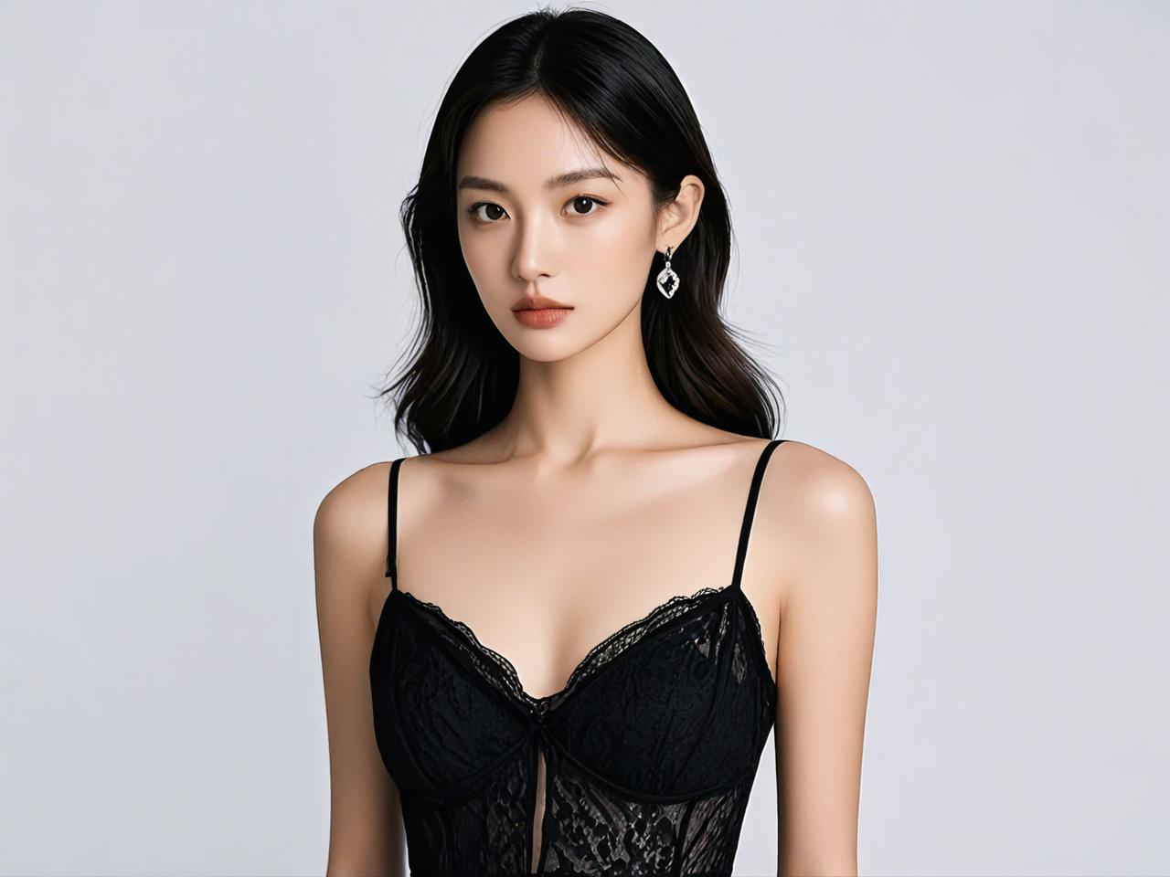 甜辣混搭升温单品蕾丝吊带穿搭图鉴，照着买就对了