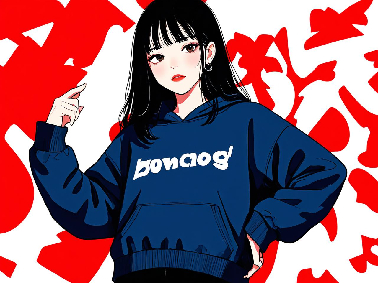 小个子福利！辣妹风冬季卫衣示范合集