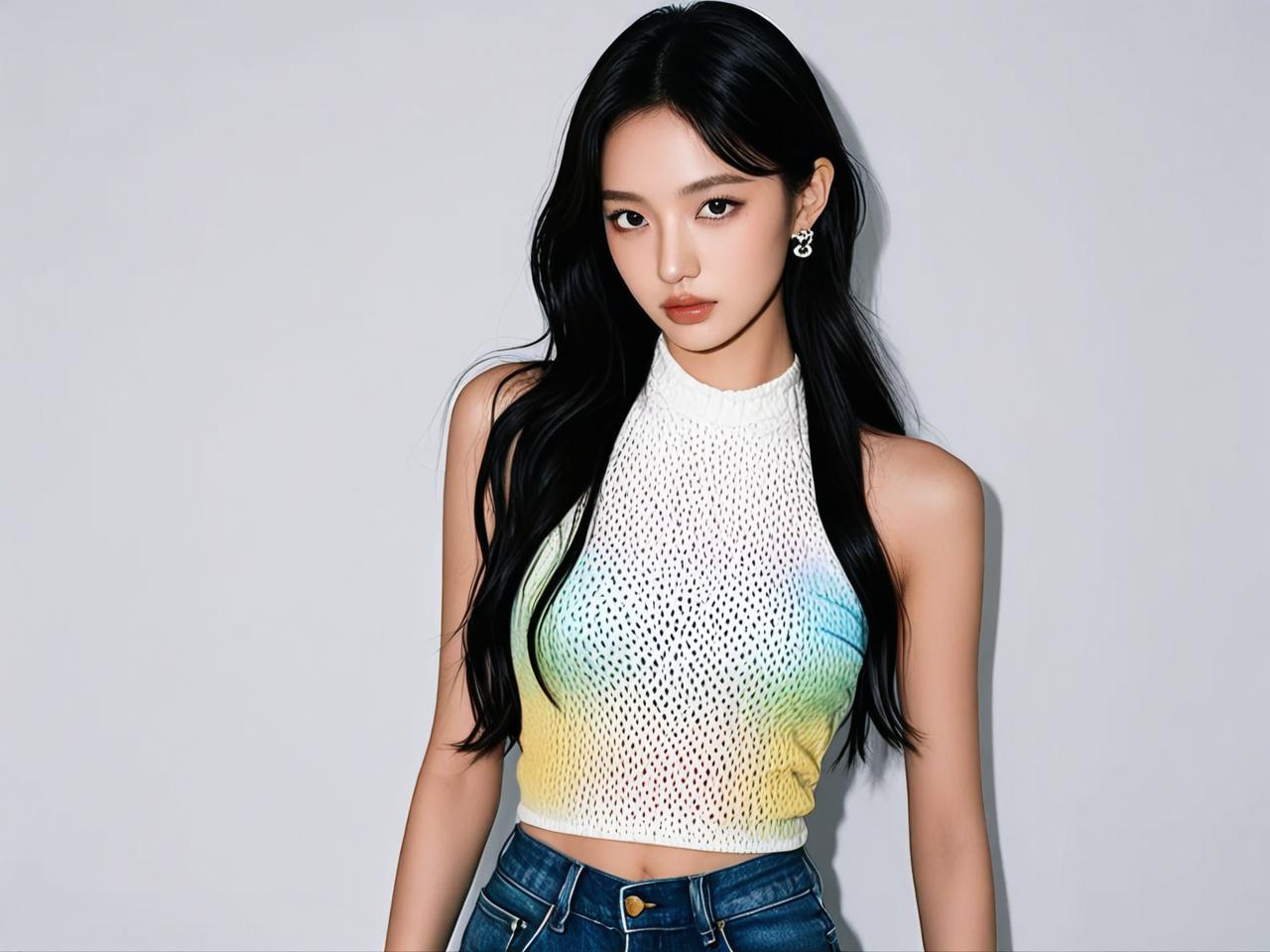 辣妹风女生必看！夏季针织衫怎么穿才时髦？