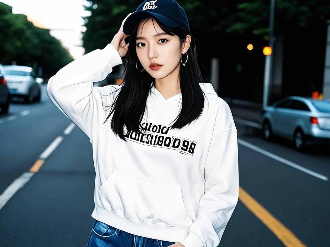 告别路人感：辣妹风夏季卫衣这样穿