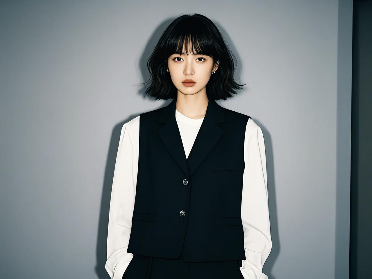 日系也能穿出高级感？试试春季马甲搭配