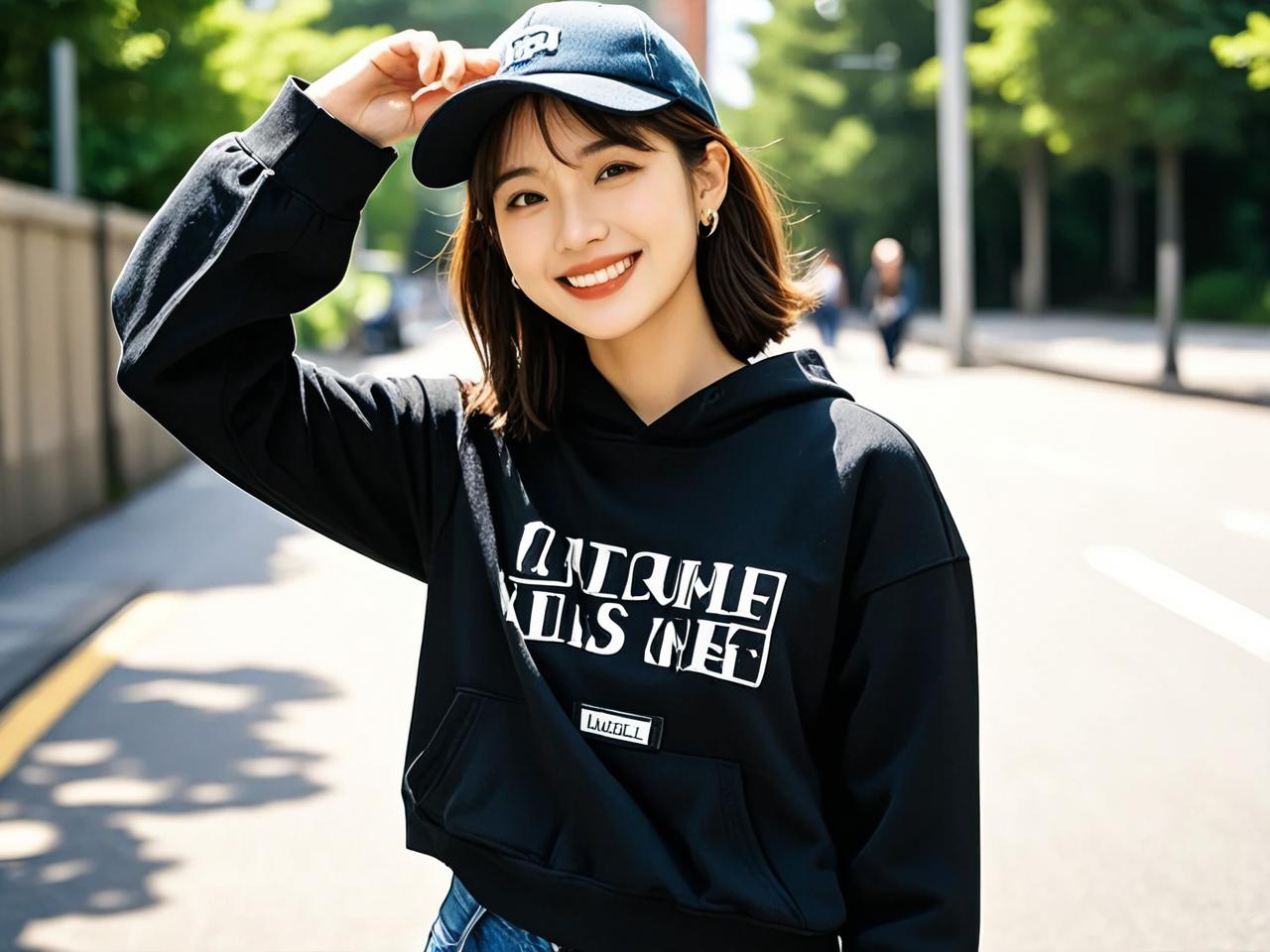告别路人感：森系春季卫衣这样穿