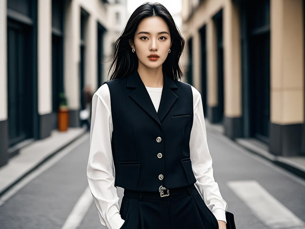 法式女生必看！春季马甲怎么穿才时髦？