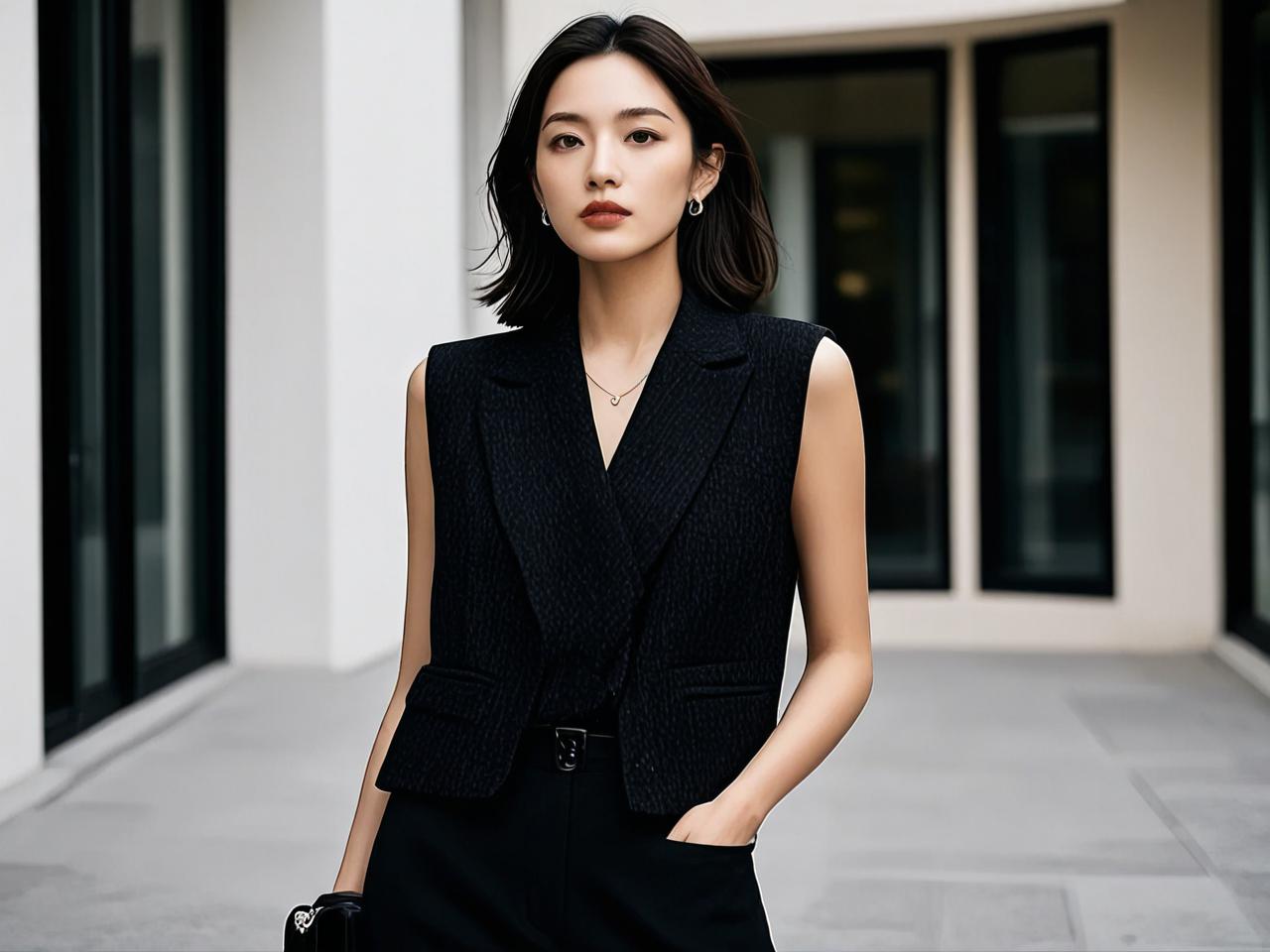 轻熟风女生必看！春季马甲怎么穿才时髦？