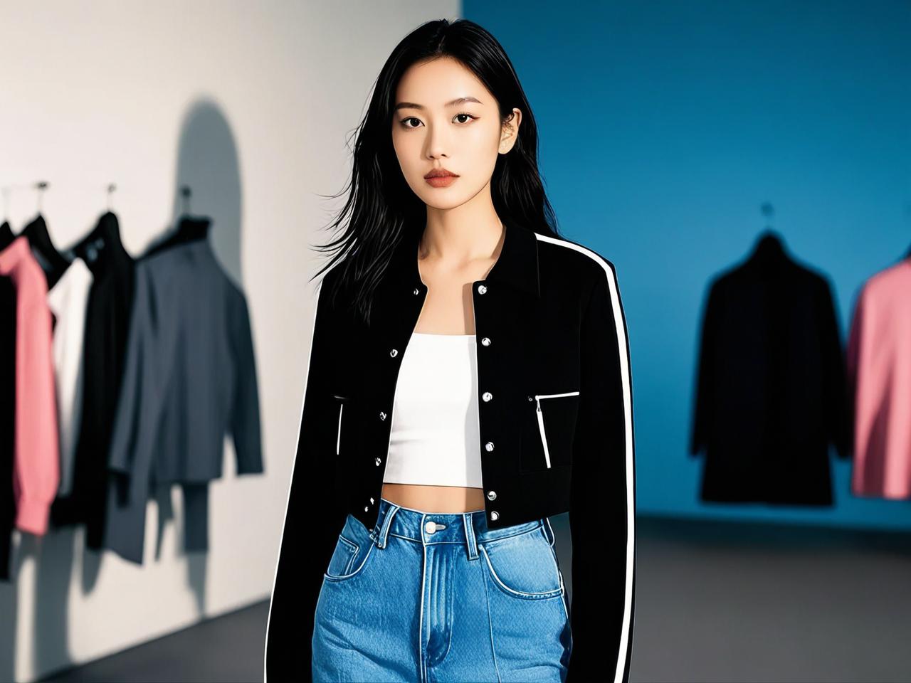 运动街头升温单品Cropped Blazer穿搭图鉴，照着买就对了