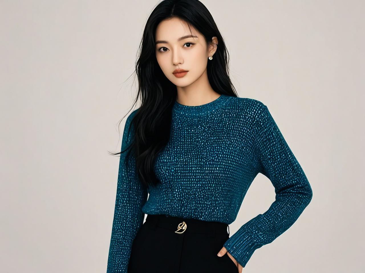 森系女生必看！秋季针织衫怎么穿才时髦？