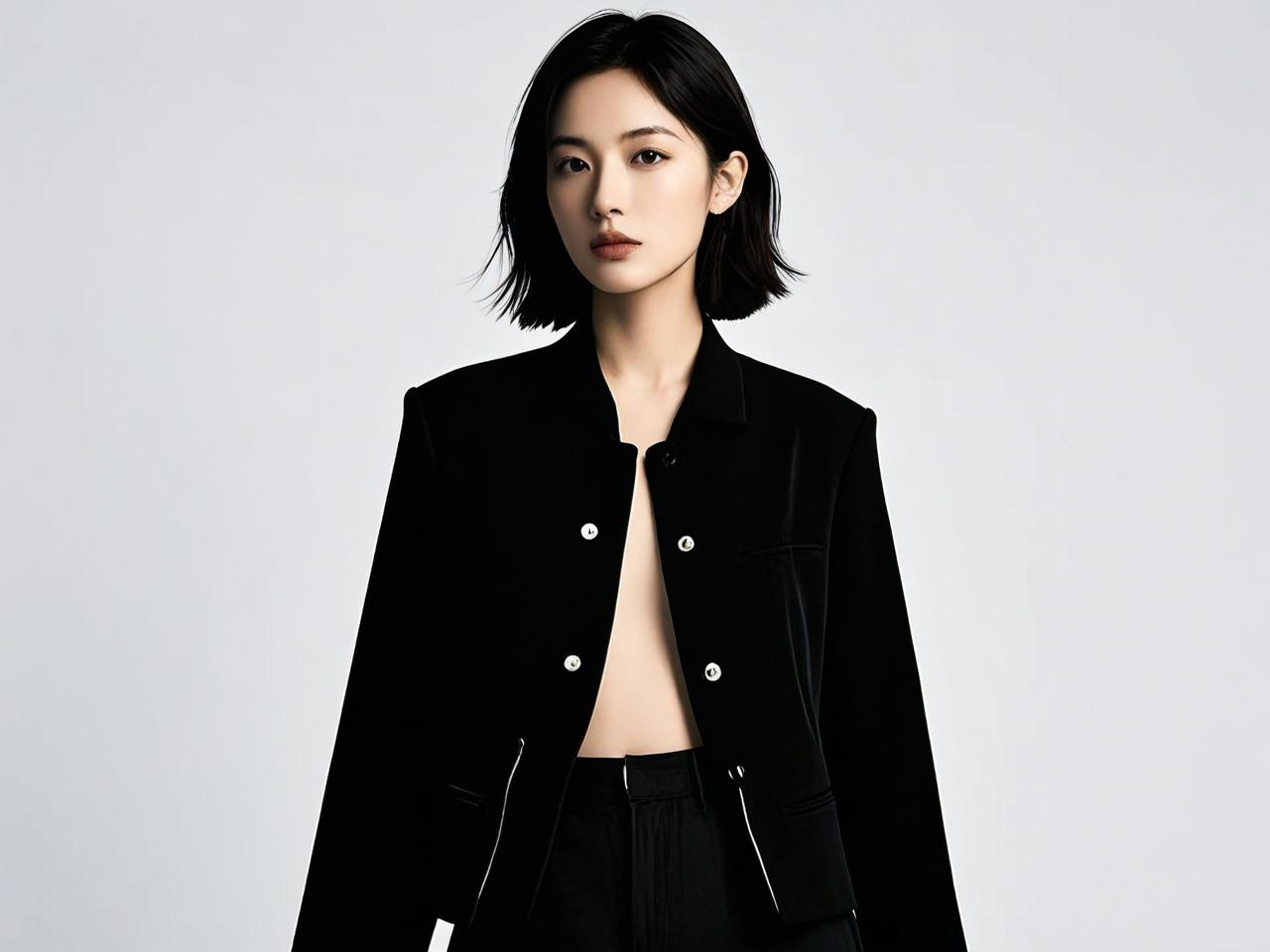 运动街头穿搭神器Cropped Blazer穿搭图鉴，照着买就对了