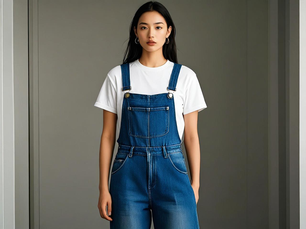 运动街头设计师力荐牛仔背带裤怎么样搭配最好看？