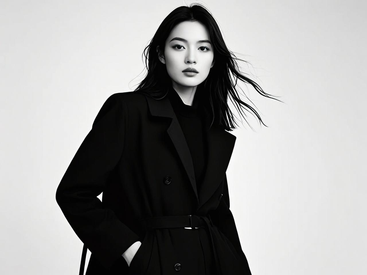 森系穿搭灵感：冬季 风衣才是绝配