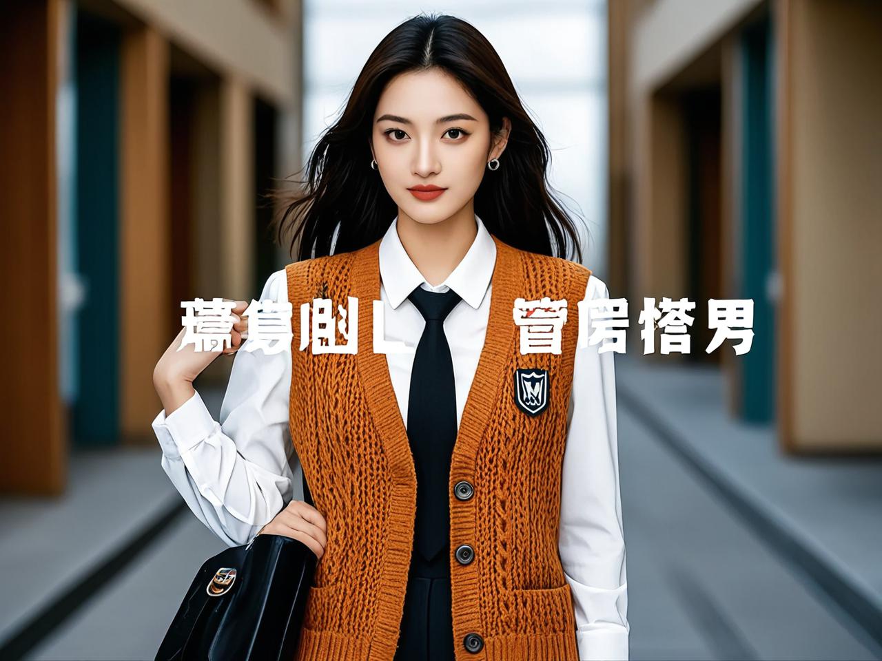 学院风针织马甲怎么搭配才时髦？时尚达人这样说