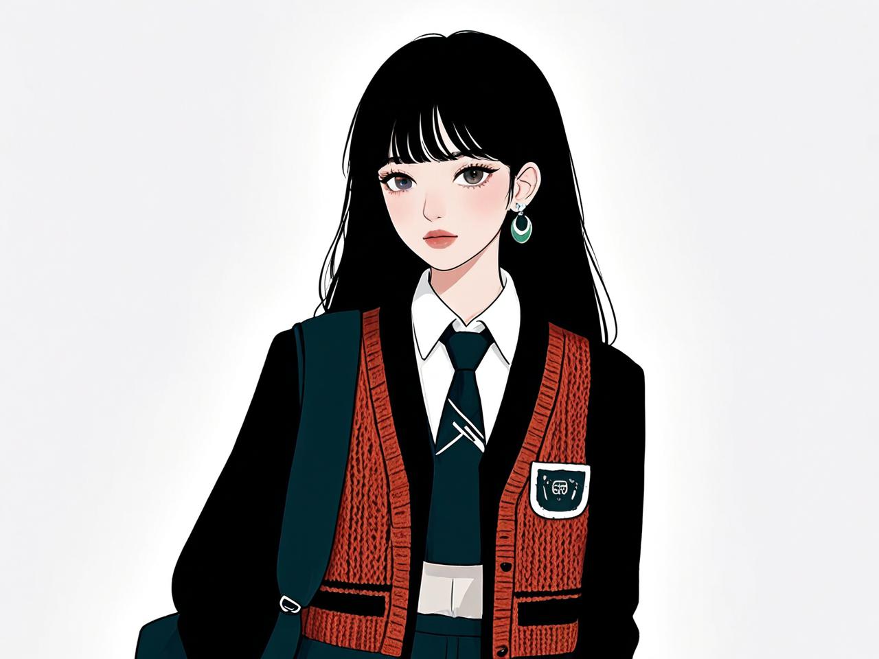 学院风针织马甲怎么搭配才时髦？时尚达人这样说