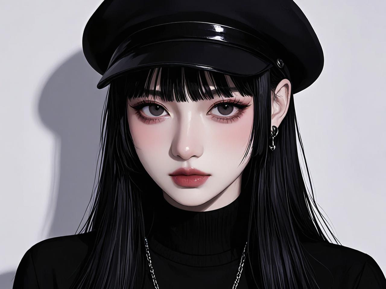 开春首选！暗黑系风女孩都爱的贝雷帽
