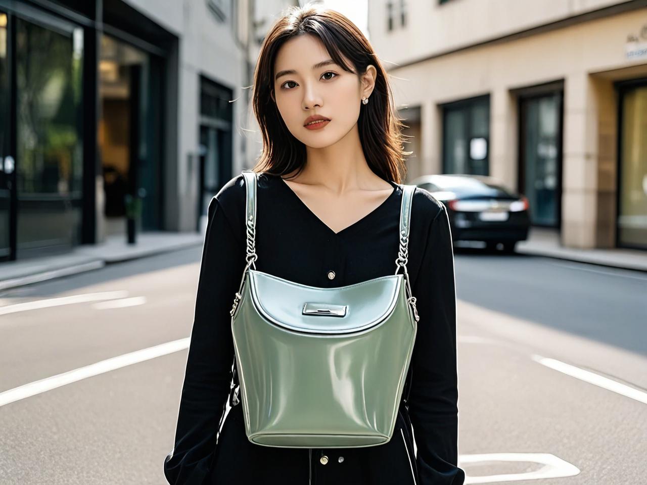 开春首选！街头风风女孩都爱的水桶包