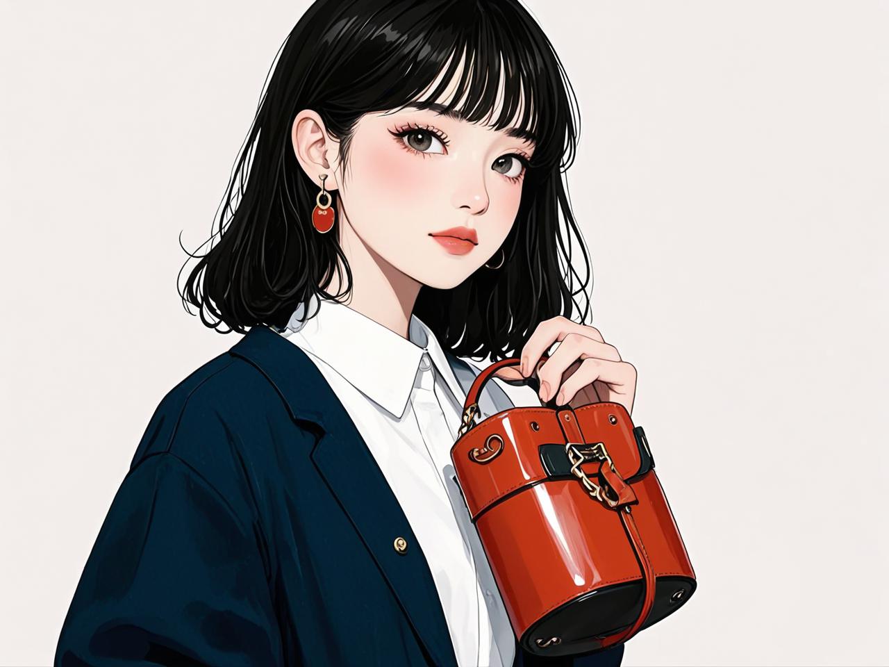 开春首选！混搭风风女孩都爱的水桶包
