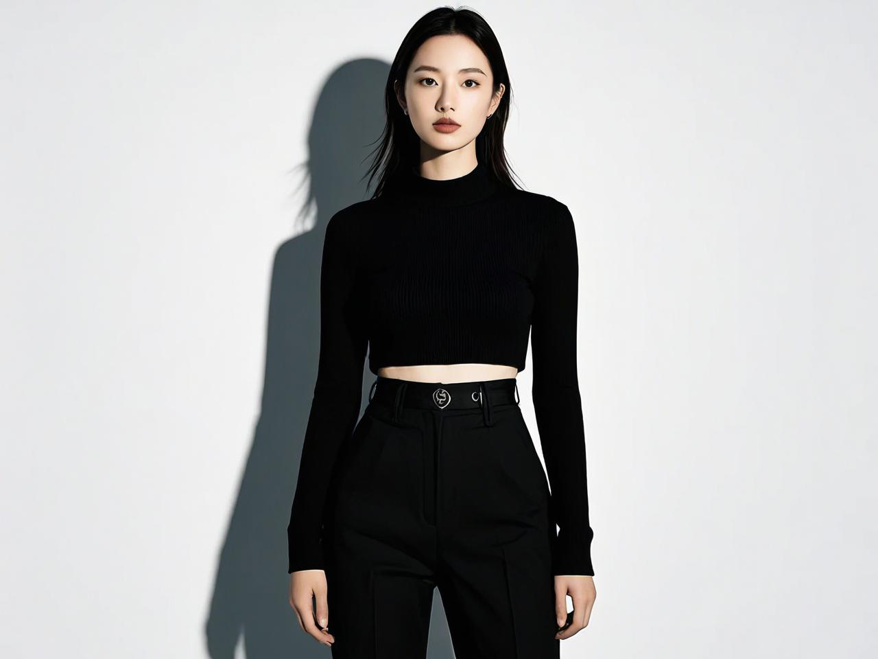 高级感高腰裤怎么搭配才时髦？时尚达人这样说