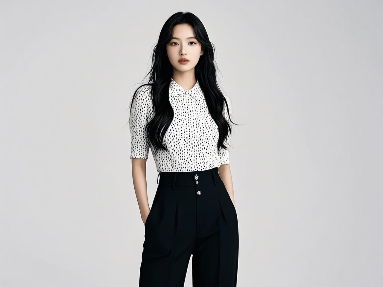 开春首选！高级感风女孩都爱的高腰裤