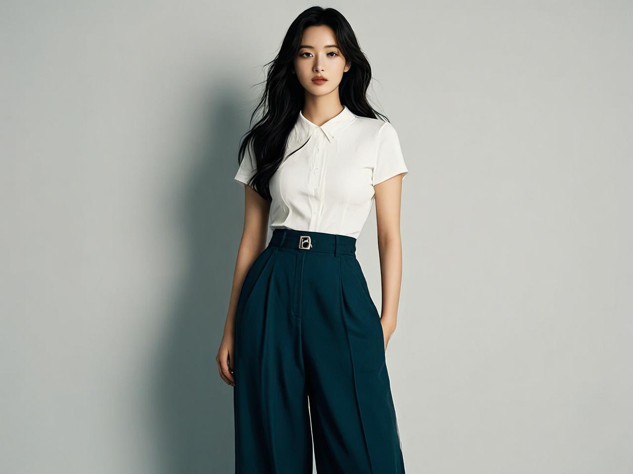 开春首选！高级感风女孩都爱的高腰裤