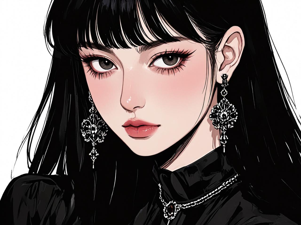 开春首选！暗黑系风女孩都爱的复古耳环