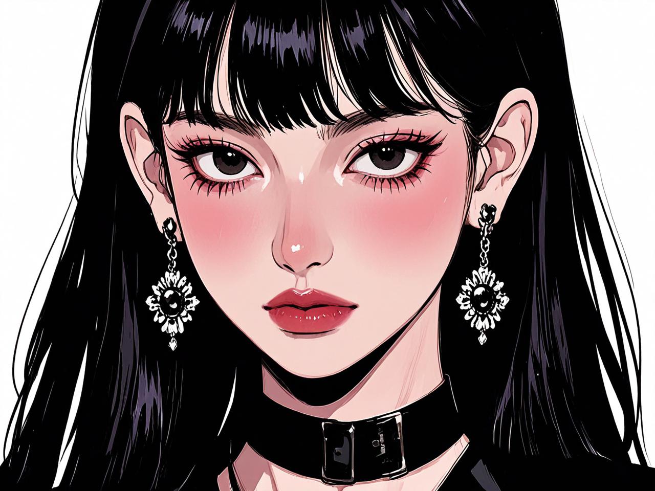 开春首选！暗黑系风女孩都爱的复古耳环