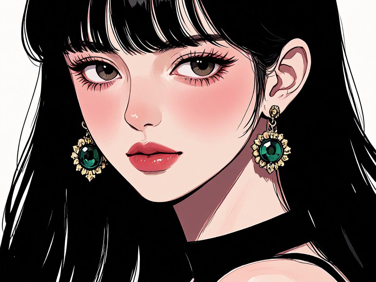 开春首选！暗黑系风女孩都爱的复古耳环