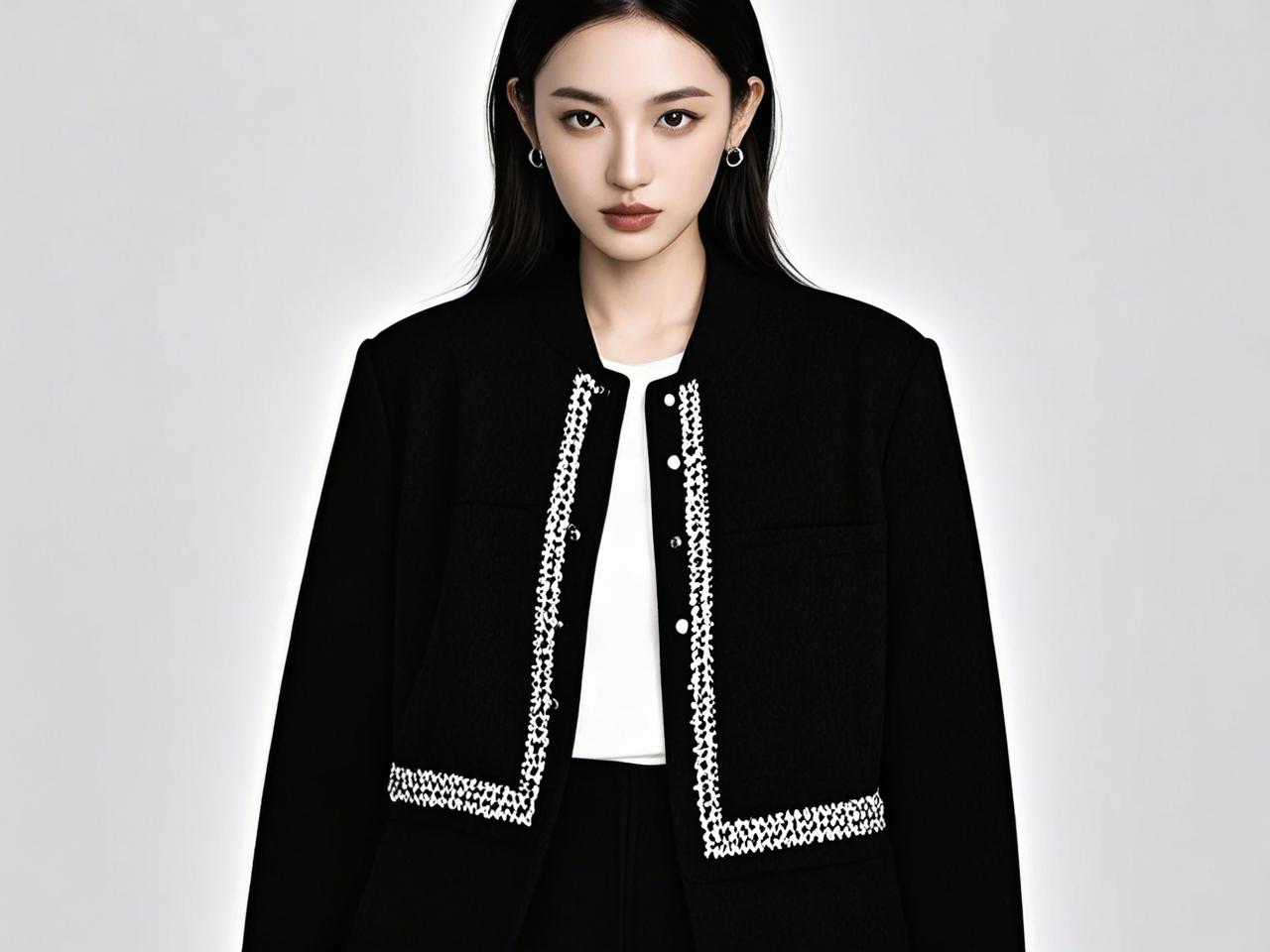 暗黑系人气飙升的小香风外套，你还没入手？