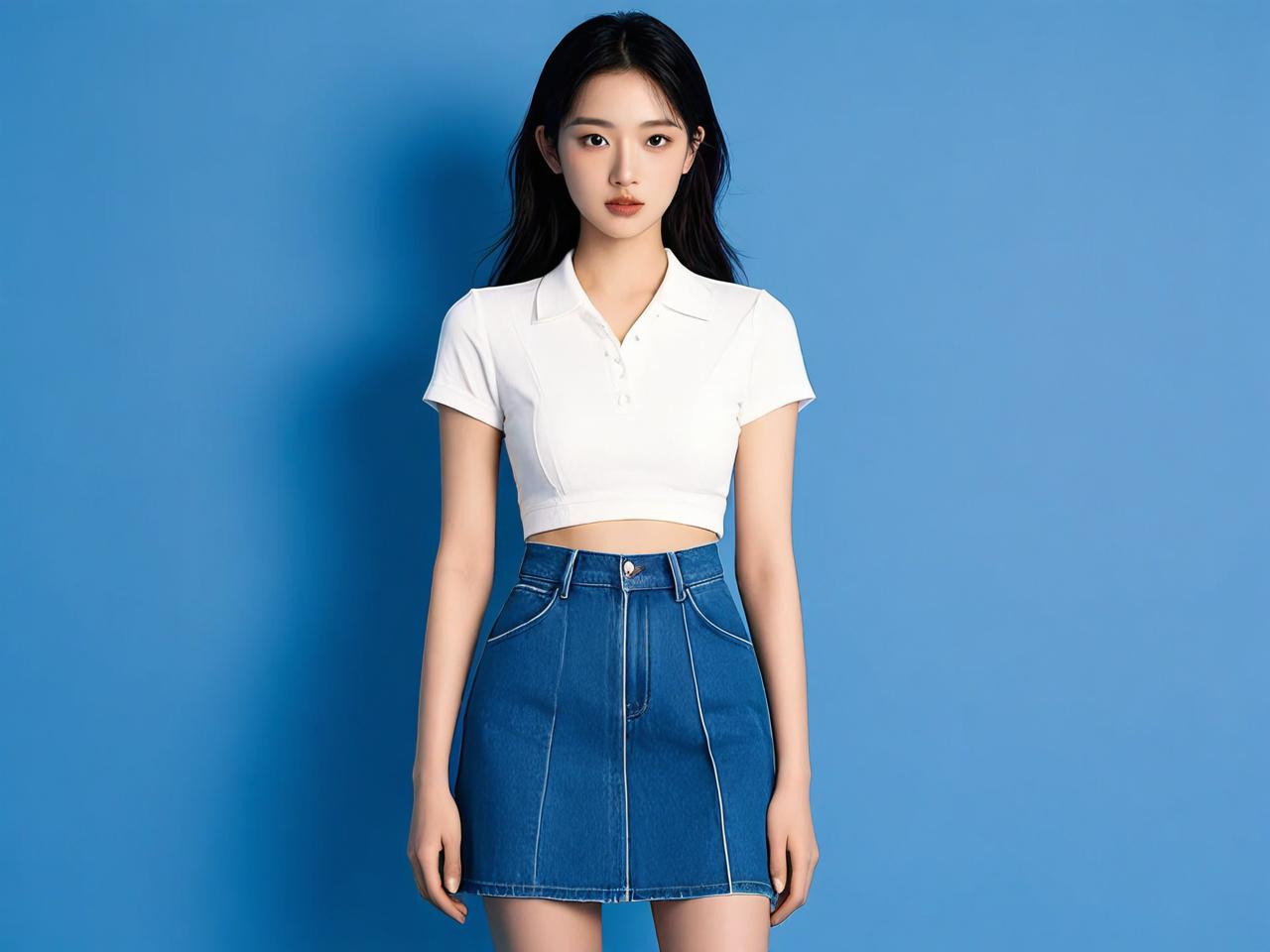 开春首选！混搭风风女孩都爱的牛仔裙