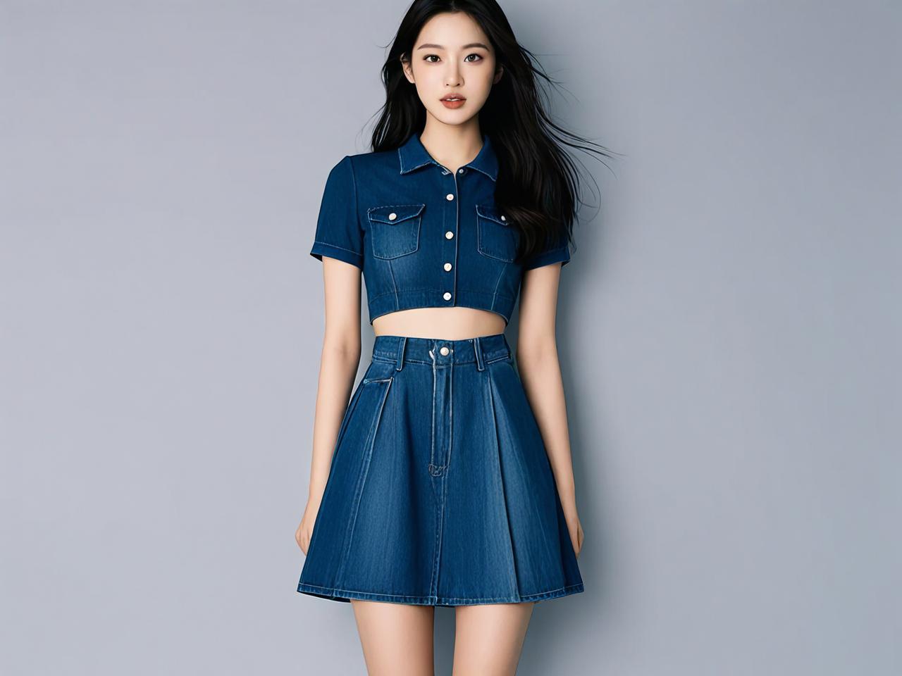 开春首选！混搭风风女孩都爱的牛仔裙